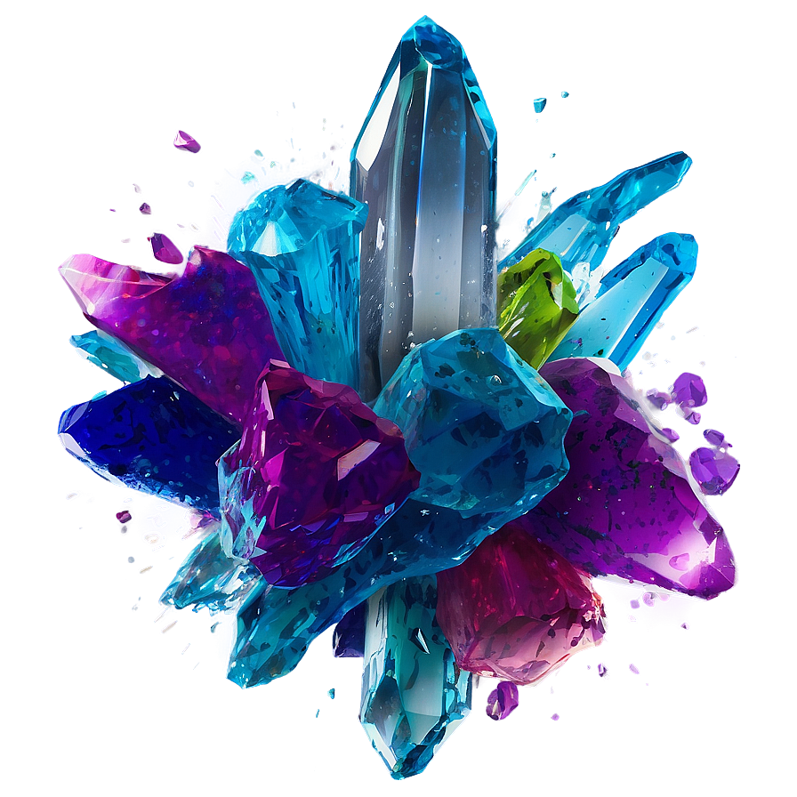 Crystal Splash Effect Png 69 PNG Image