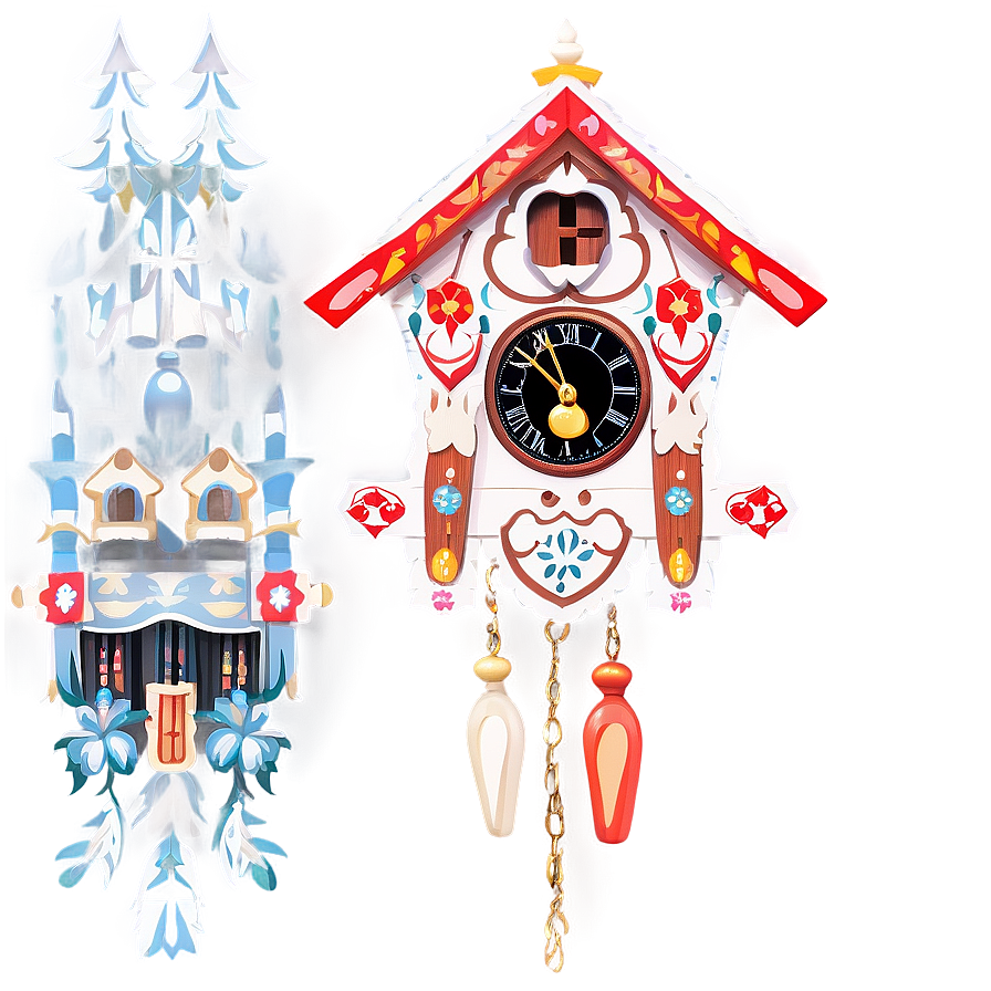 Cuckoo Clock Clipart Png Lhm54 PNG Image