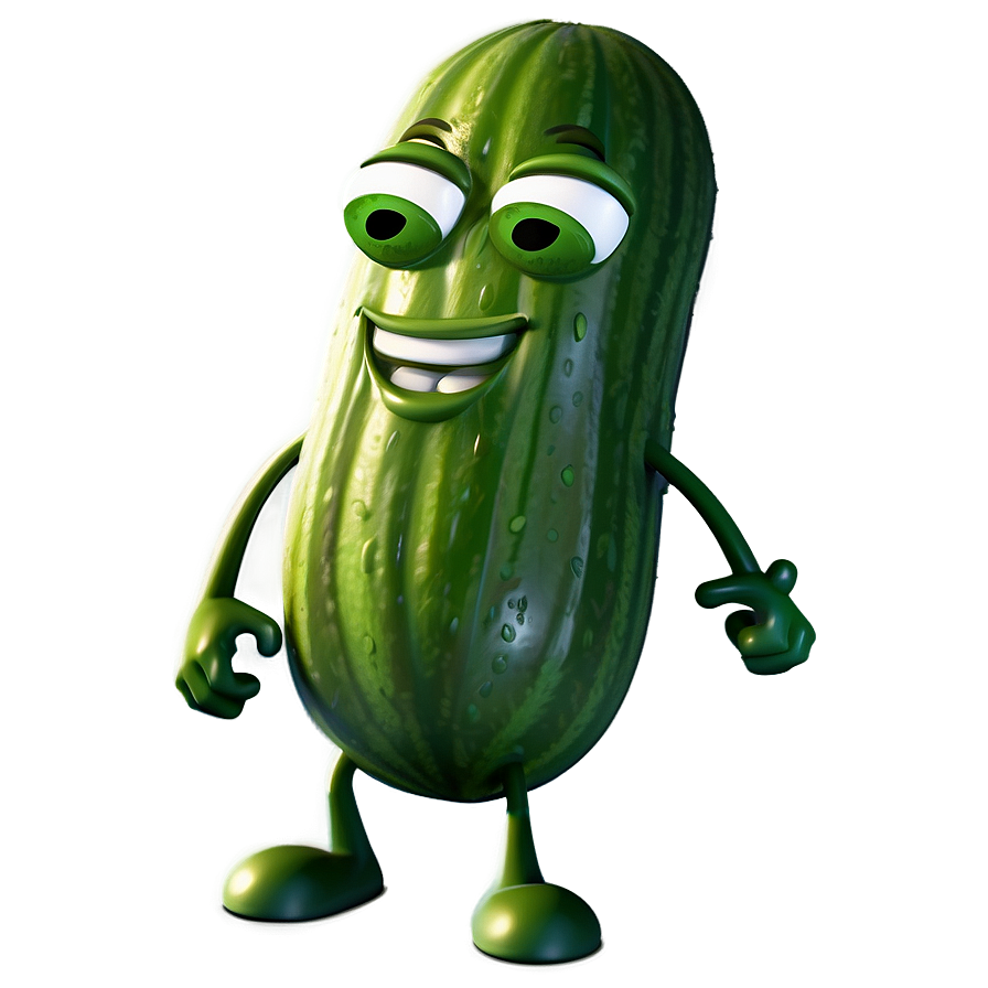 Cucumber Cartoon Character Png 44 PNG Image