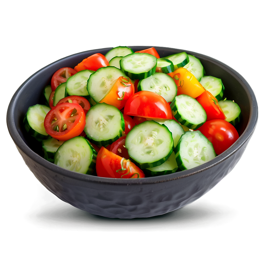 Cucumber Tomato Salad Png 30 PNG Image