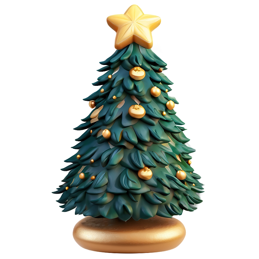 Cuddly Christmas Tree Picture Png Iav96 PNG Image