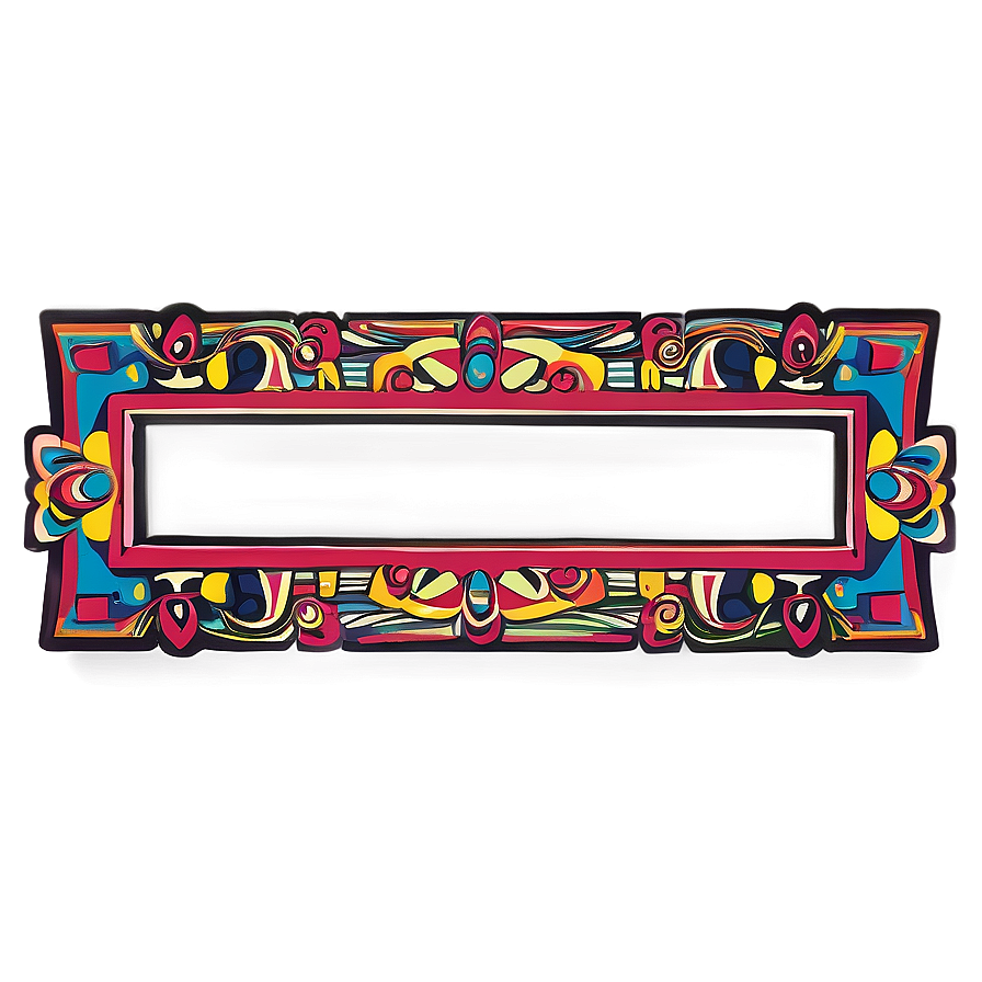 Cultural Line Border Png 14 PNG Image