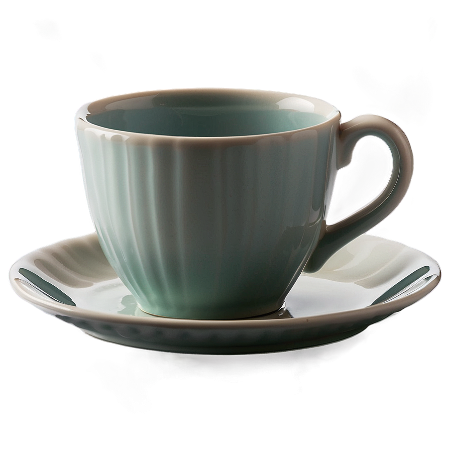 Cup On Plate Png Rqj PNG Image