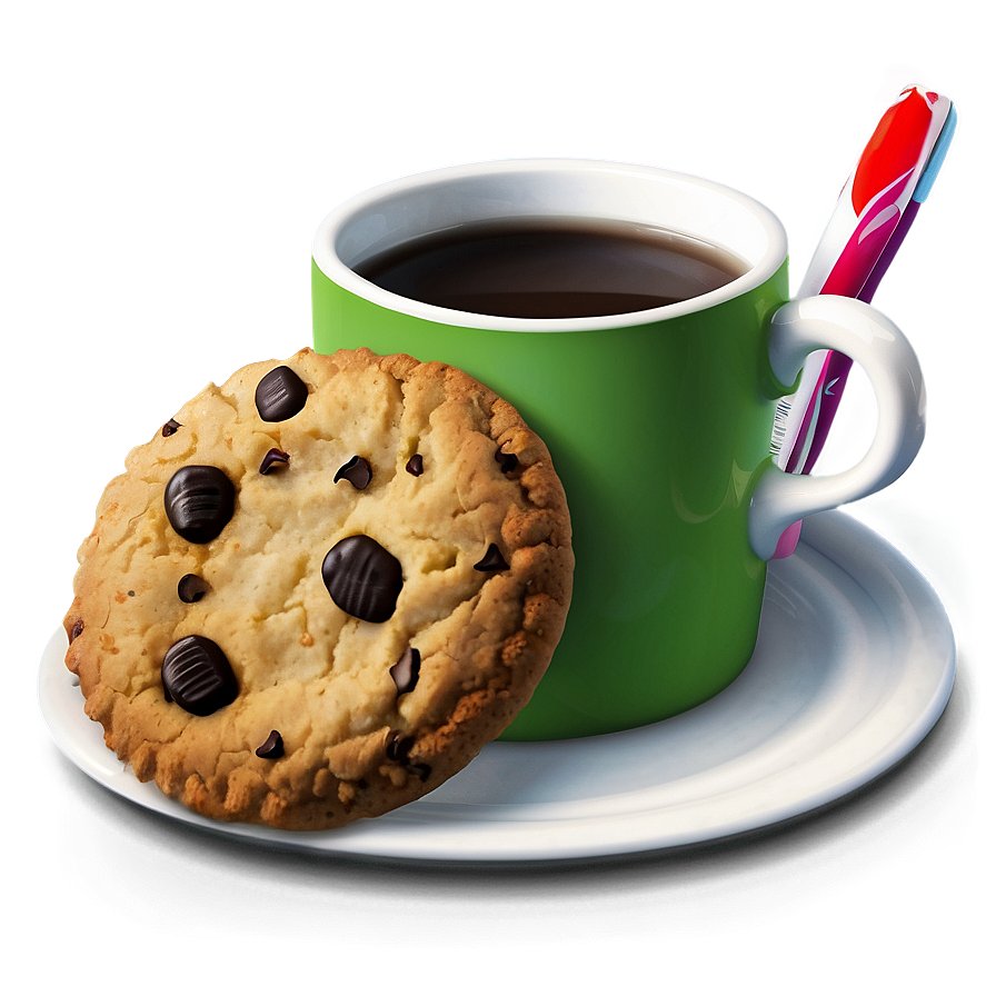 Cup With Cookie Png 41 PNG Image