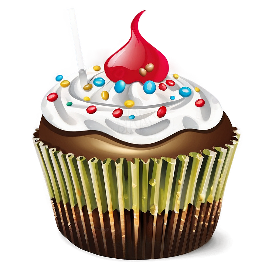 Cupcake Illustration Png 05032024 PNG Image