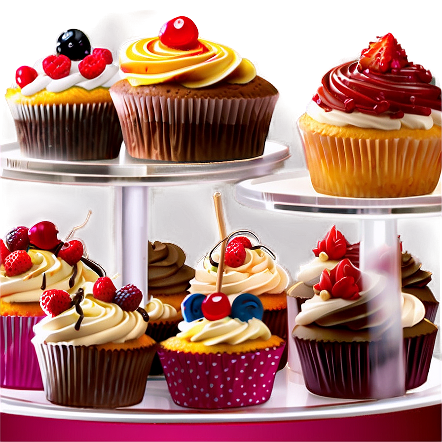 Cupcake Stand Png Pns PNG Image