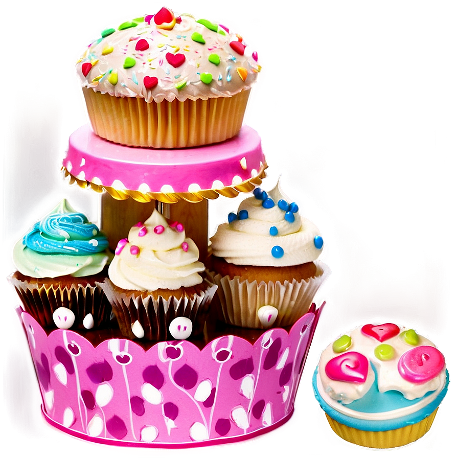 Cupcake Tower Png 05032024 PNG Image