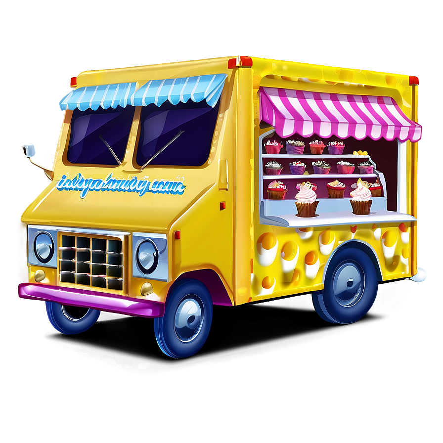 Cupcake Truck Png 58 PNG Image