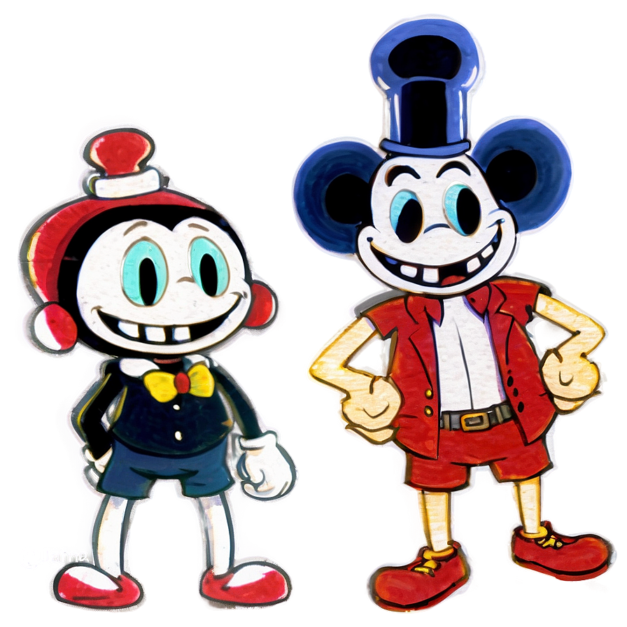 Cuphead And Elder Kettle Png Cwj9 PNG Image