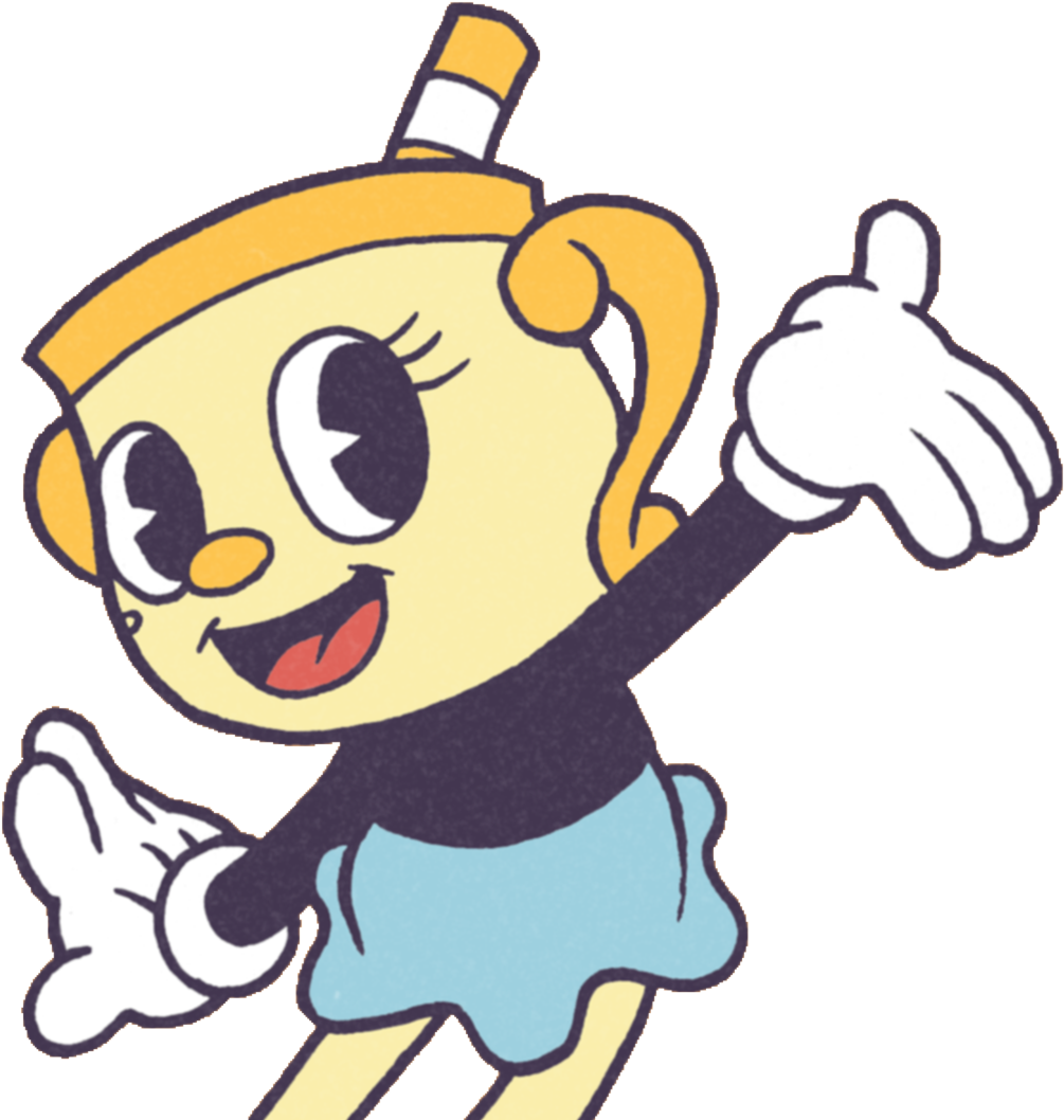 Cuphead_ Character_ Pose PNG Image