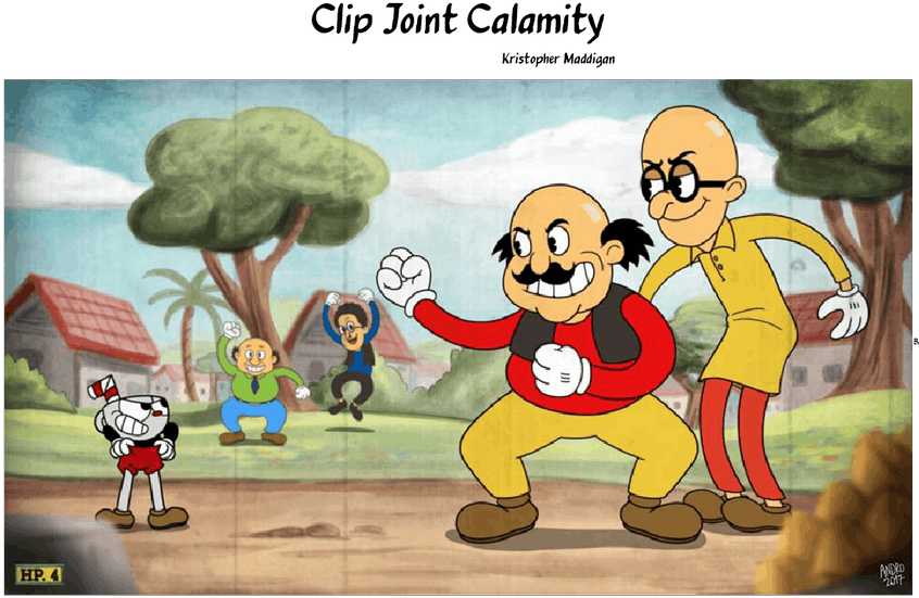 Cuphead_ Clip_ Joint_ Calamity_ Animation PNG Image