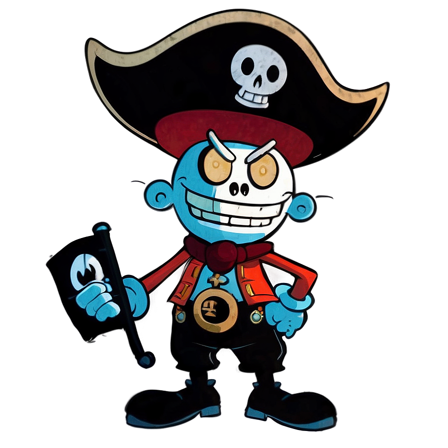 Cuphead Pirate Boss Png 64 PNG Image