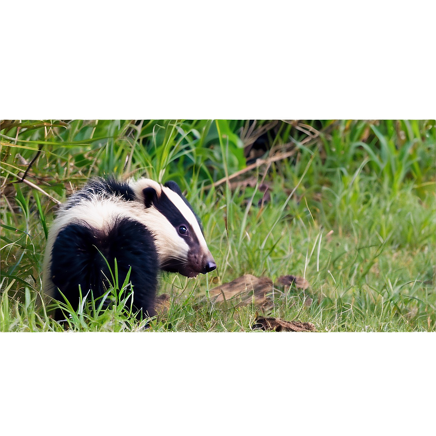 Curious Badger Exploring Png 54 PNG Image