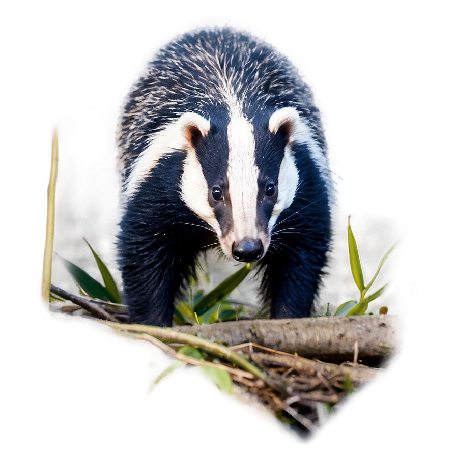 Curious Badger Exploring Png 79 PNG Image