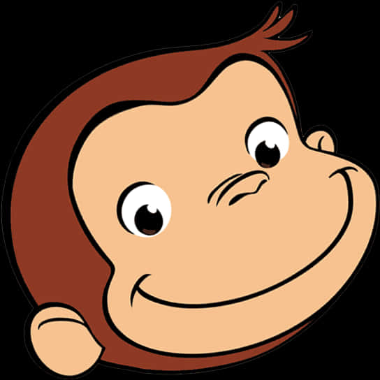 Curious George Cartoon Character PNG Image