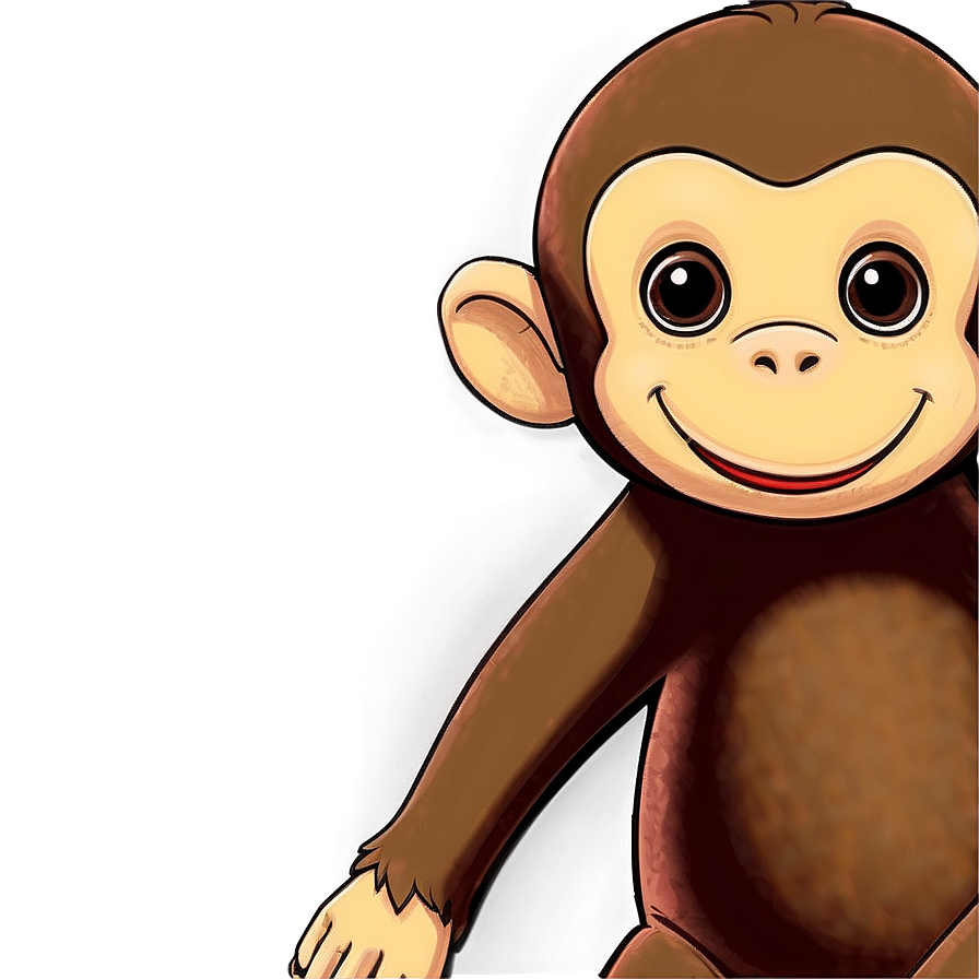 Curious George Monkey Png Lvw89 PNG Image