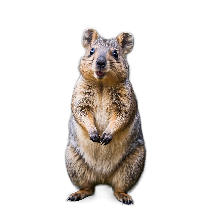 Curious Quokka Looking Png Gug PNG Image