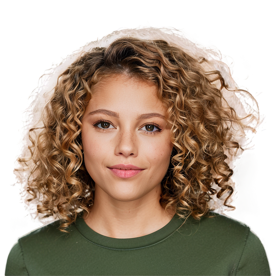 Curly Hair In Wind Png Abo PNG Image