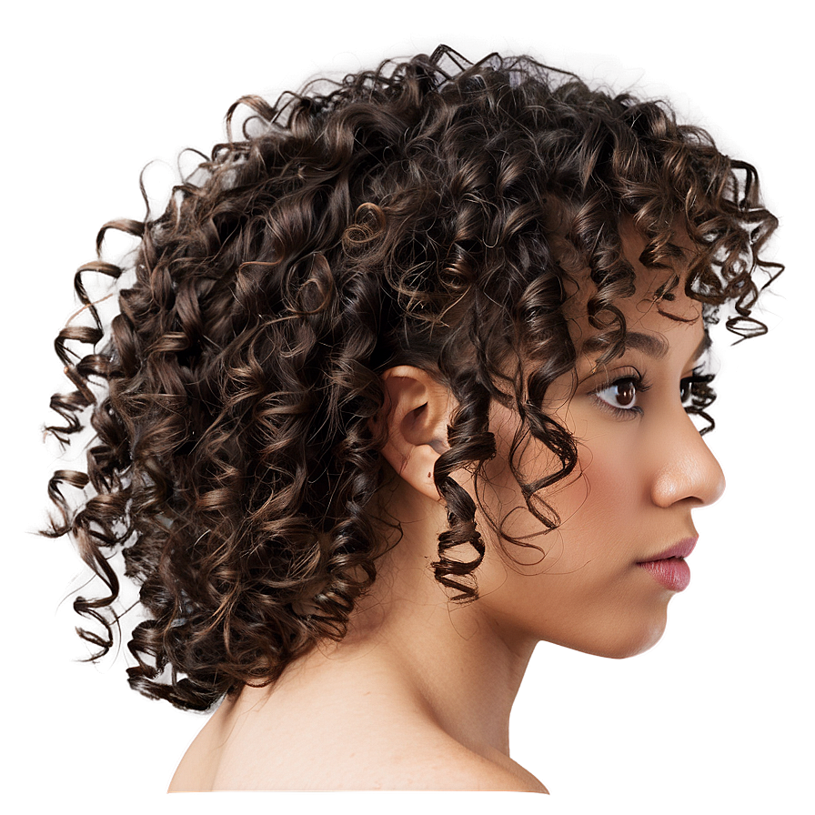 Curly Hair Texture Png Ips68 PNG Image