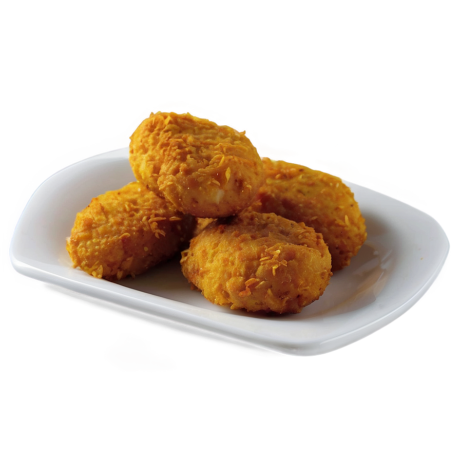 Curry Chicken Nuggets Png Bpo PNG Image