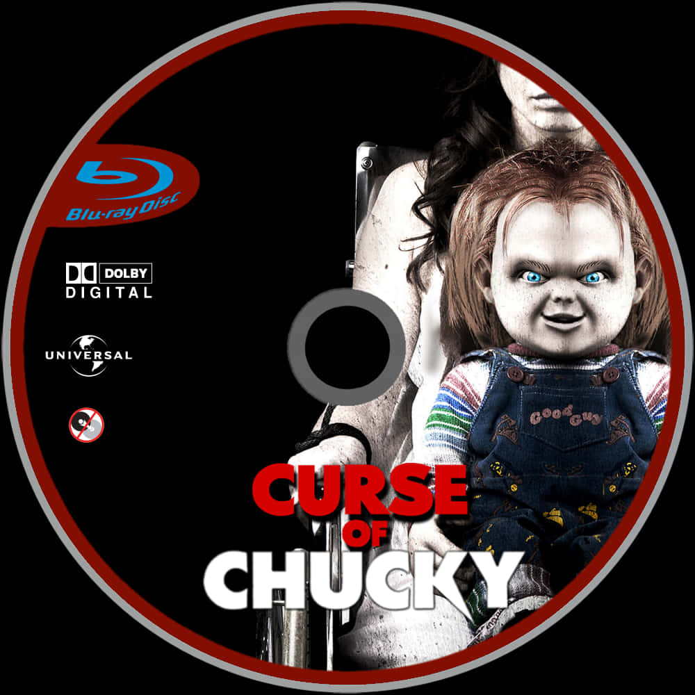 Curseof Chucky Bluray Disc Design PNG Image