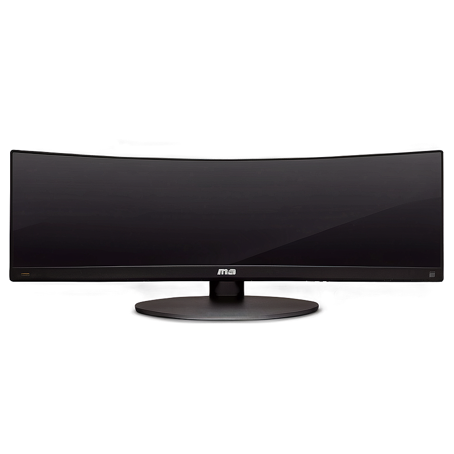 Curved Computer Monitor Png Thv PNG Image