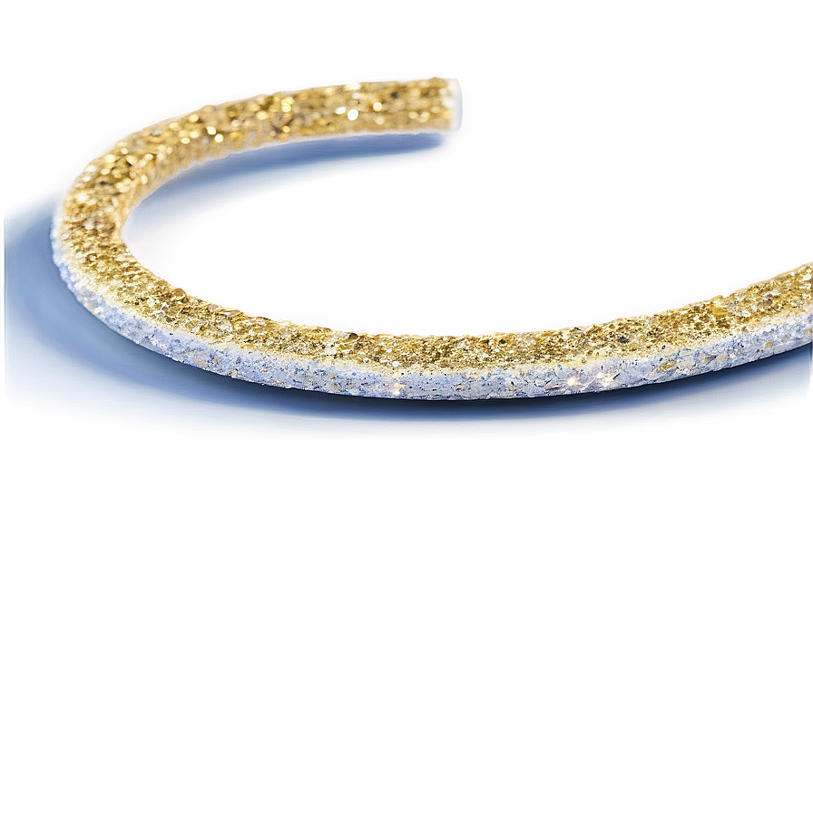 Curved Glitter Line Png Pqk PNG Image