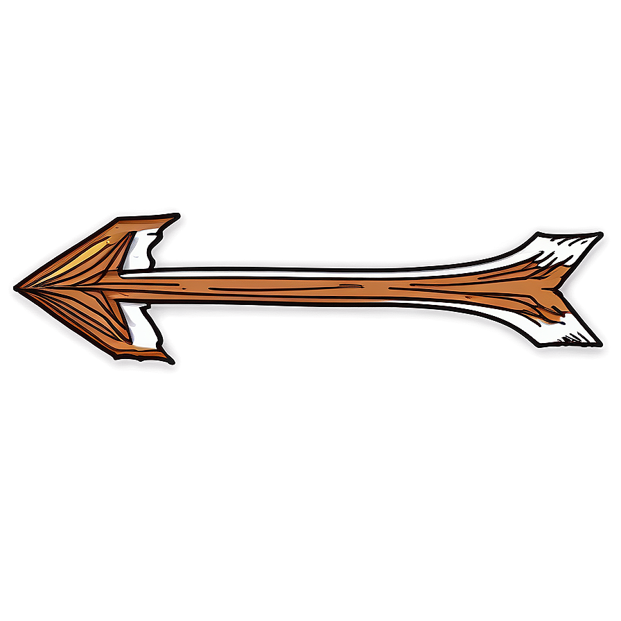 Curved Hand Drawn Arrow Png Kpy89 PNG Image