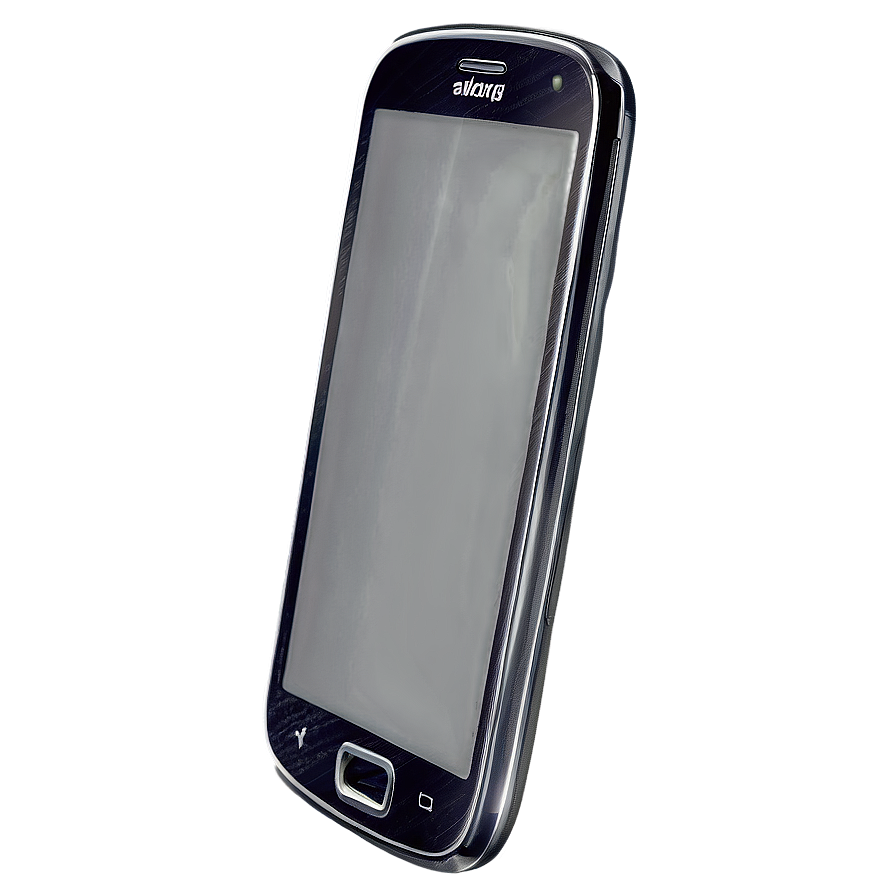 Curved Mobile Phone Outline Png 06132024 PNG Image