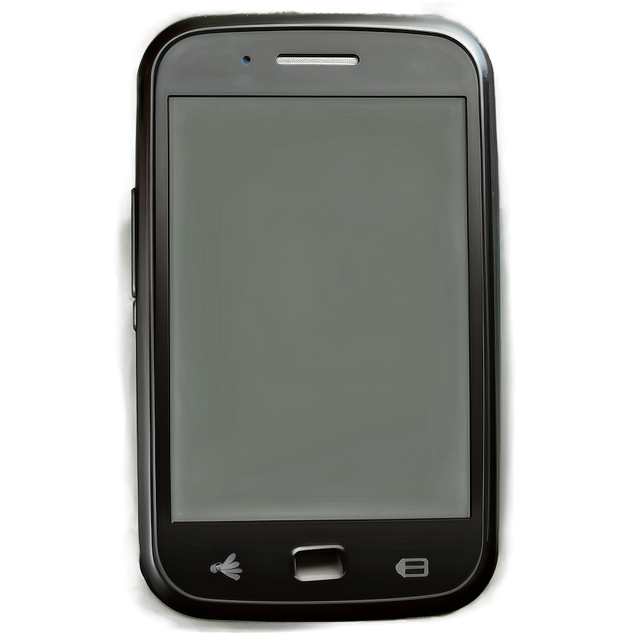 Curved Mobile Phone Outline Png 14 PNG Image