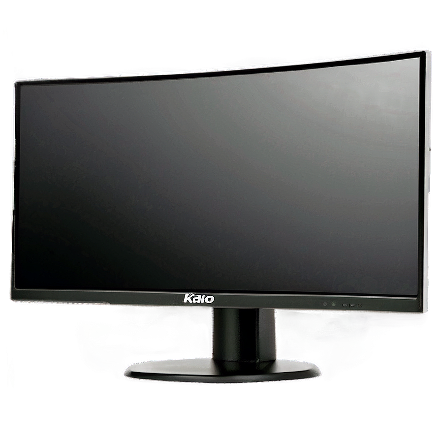 Curved Monitor Screen Png Kwg13 PNG Image