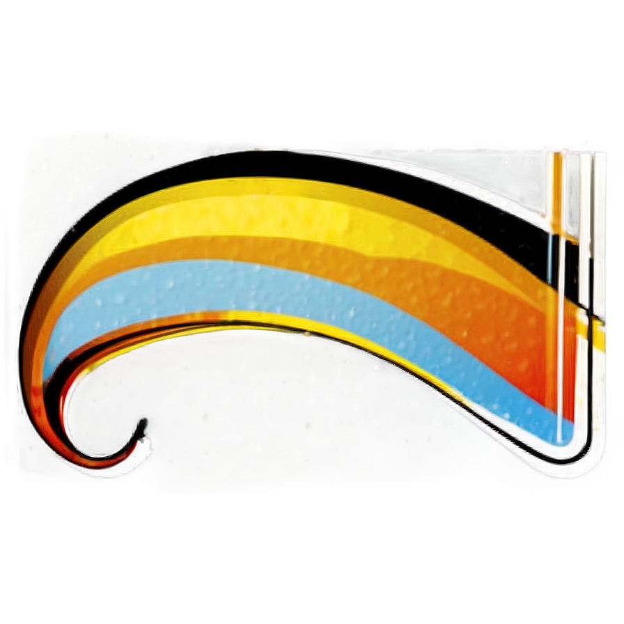 Curved Paint Stroke Png Pvb27 PNG Image