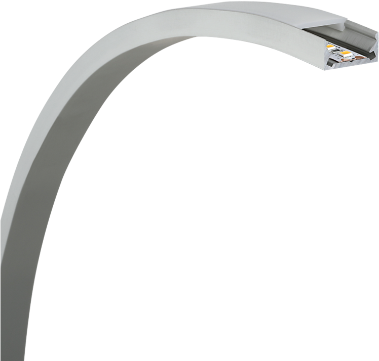 Curved White Structurewith Cables PNG Image