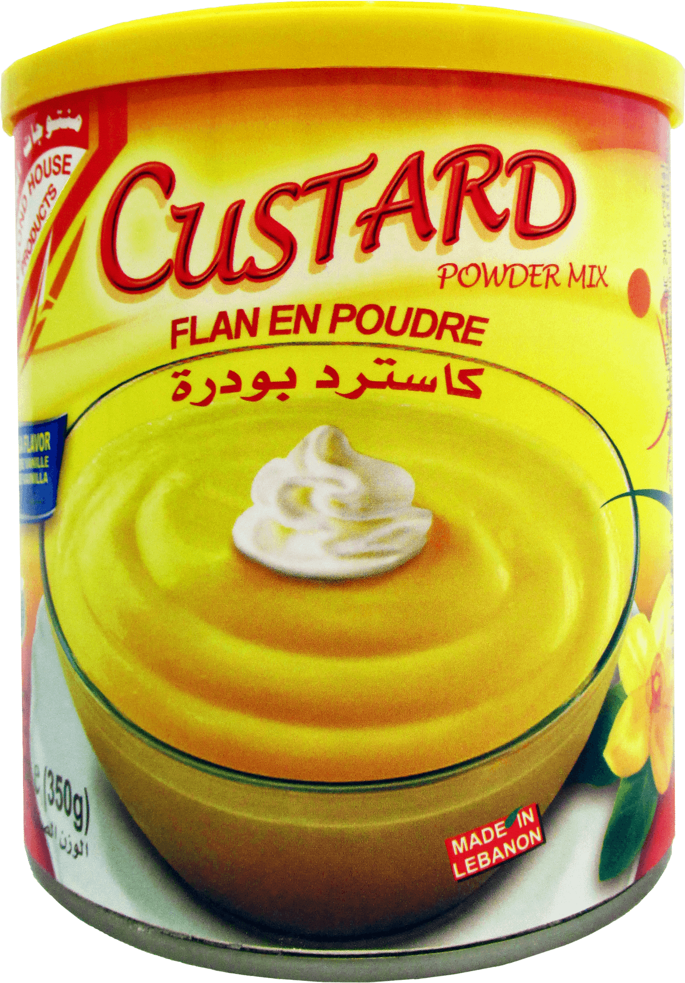 Custard Powder Mix Can Lebanon PNG Image