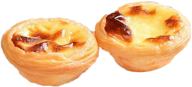 Custard Tarts Delicious Pastry PNG Image