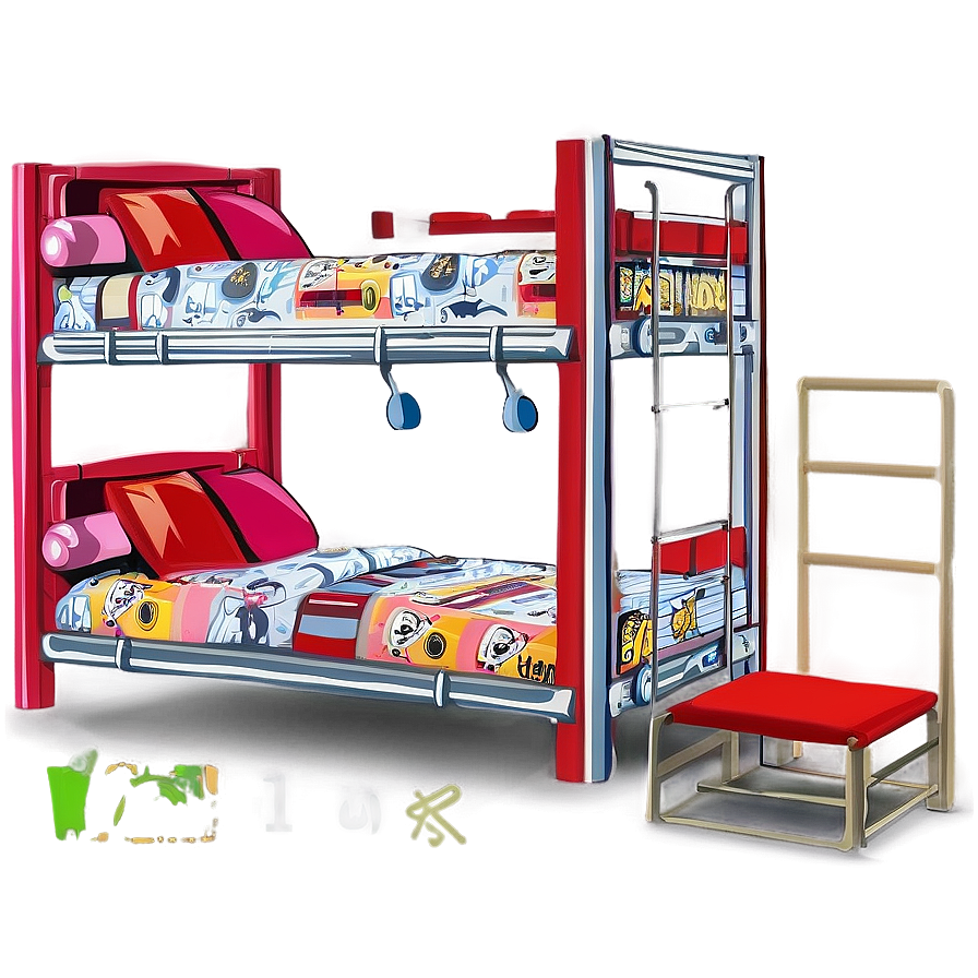 Custom Bunk Bed Png Uvl23 PNG Image