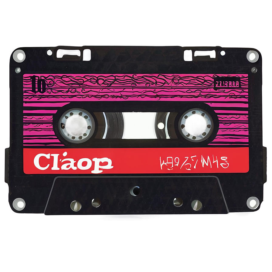 Custom Cassette Tape Png 46 PNG Image