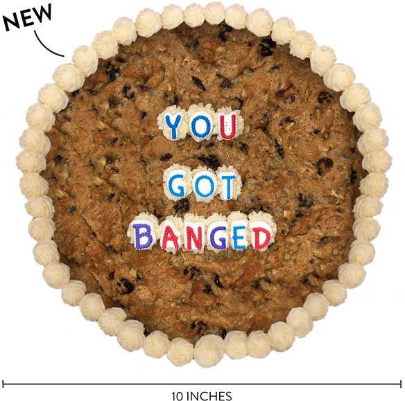 Custom Celebration Giant Cookie PNG Image