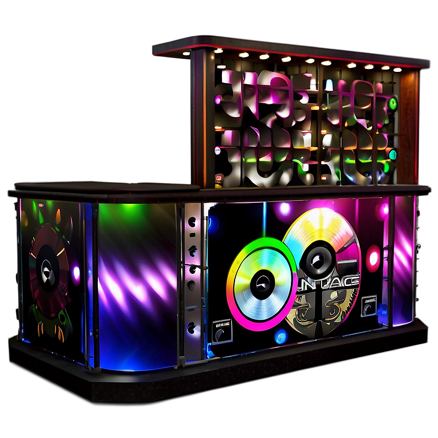 Custom Dj Booth Png Ued PNG Image