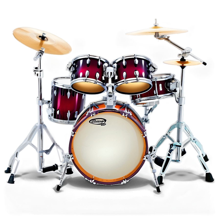 Custom Drum Set Png Kye PNG Image