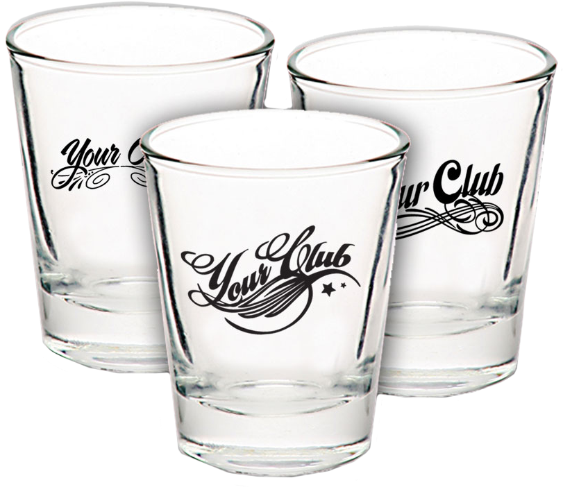 Custom Engraved Shot Glasses PNG Image