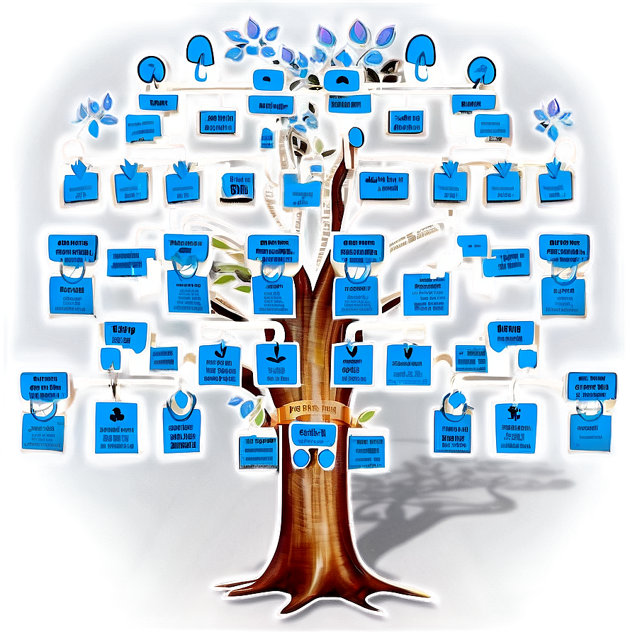 Custom Family Tree For Reunions Png Wib73 PNG Image