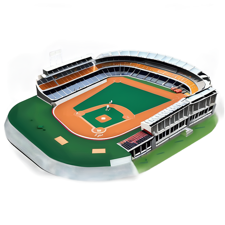 Custom Fantasy Baseball Stadium Png 06132024 PNG Image