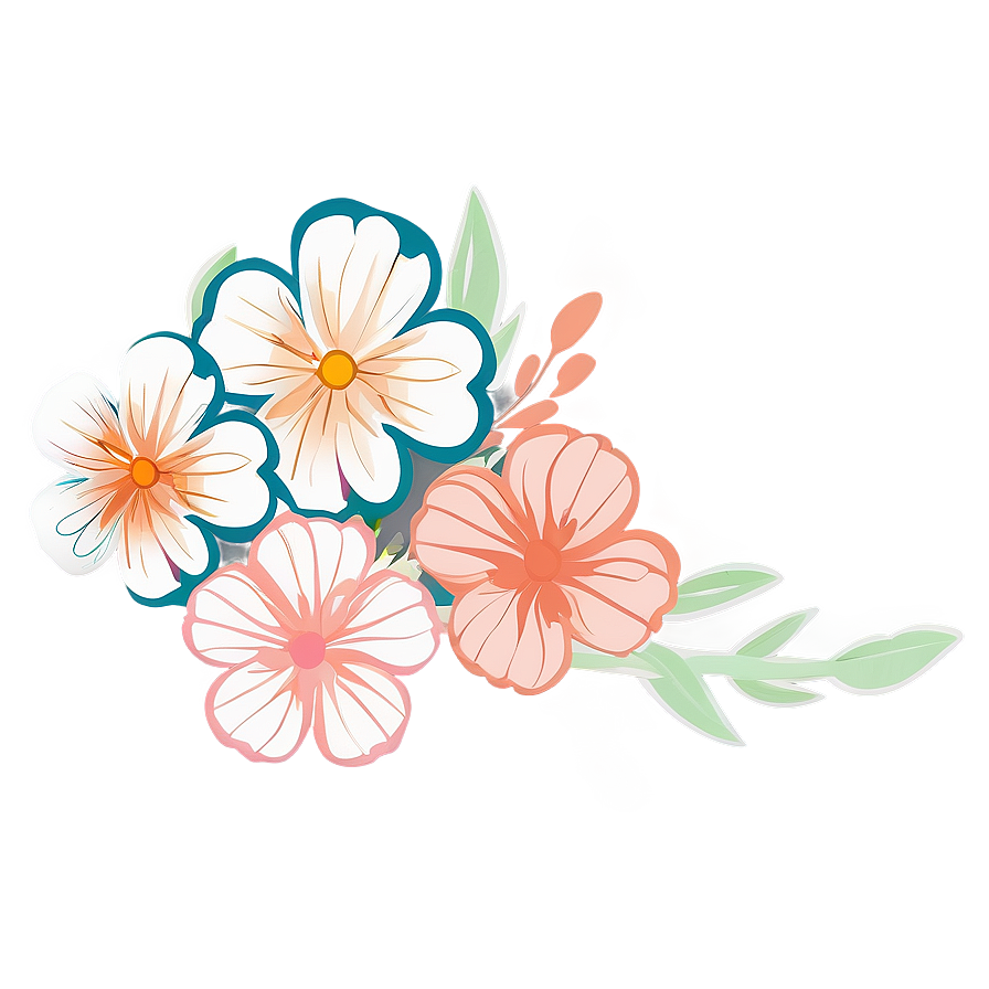 Custom Flower Cricut Design Png 98 PNG Image