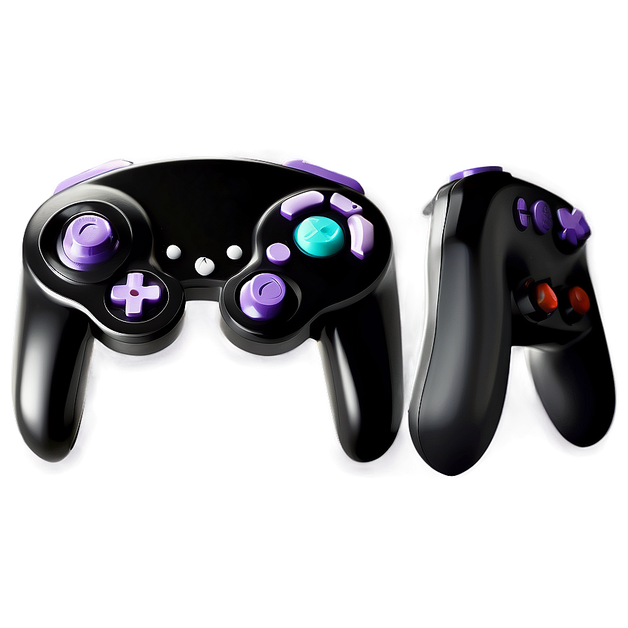 Custom Gamecube Controller Design Png 06242024 PNG Image