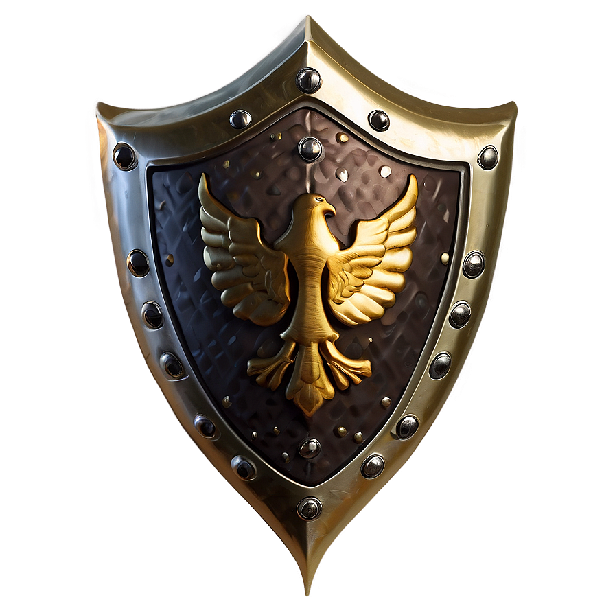 Custom Gold Shield Png Hwc PNG Image