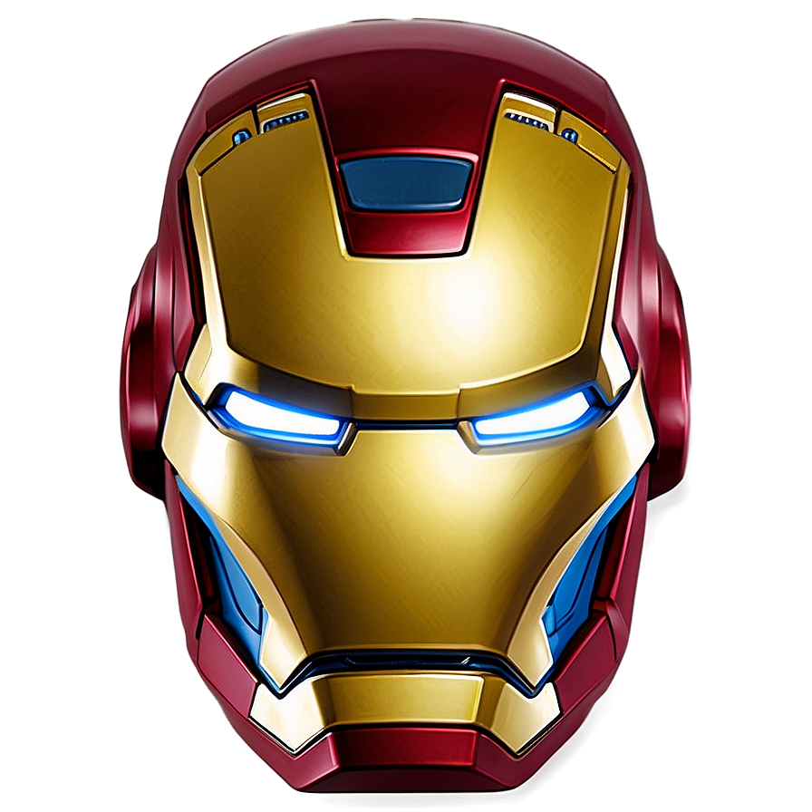 Custom Iron Man Helmet Design Png Bcy88 PNG Image