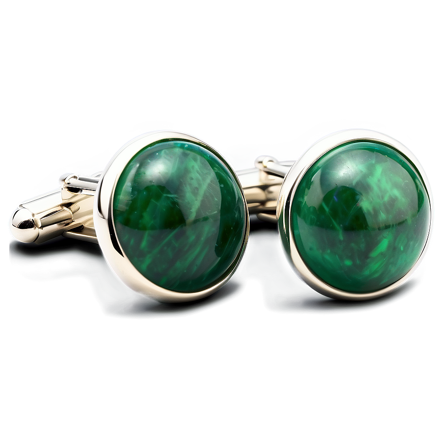 Custom Jade Cufflinks Png Ouh PNG Image