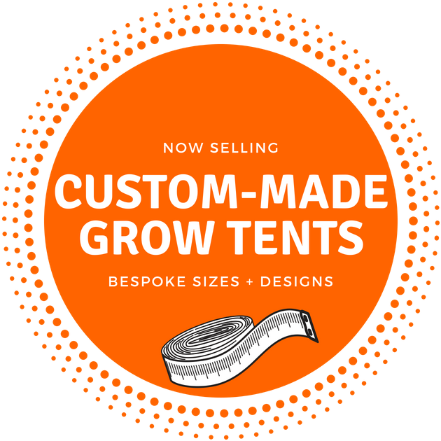 Custom Made Grow Tents Advertisement PNG Image