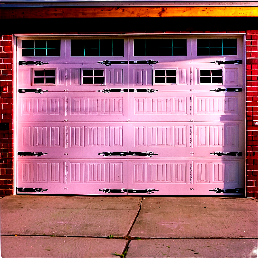 Custom Painted Garage Door Png 06132024 PNG Image